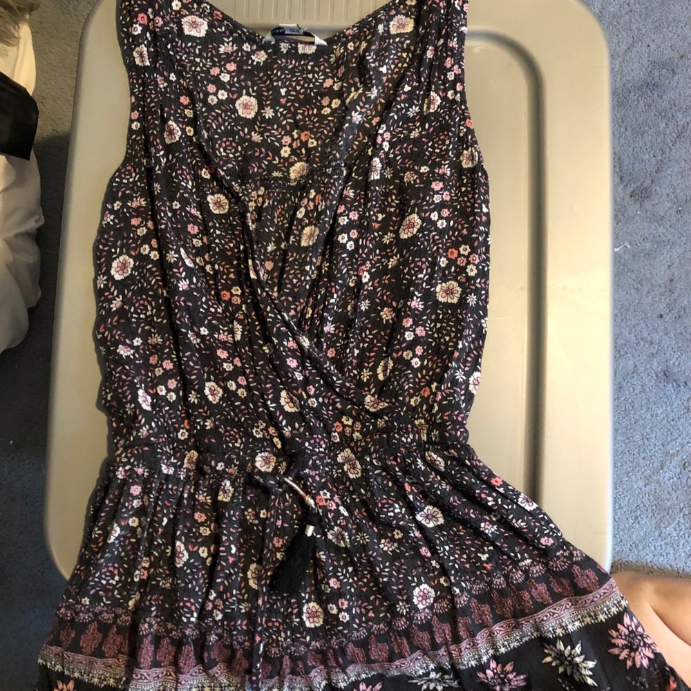 Black and pink Romper